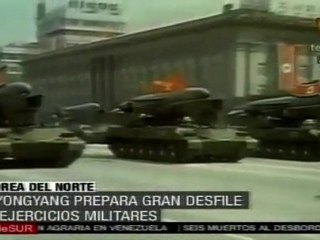 Corea del Norte prepara un gran desfile y ejercicios militar