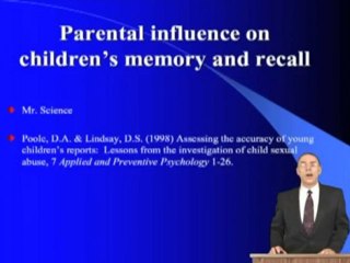 Dr. Lorandos' seminar on Child Suggestibility Part 2