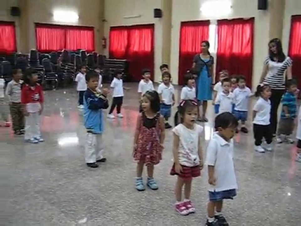 Singing National Anthem