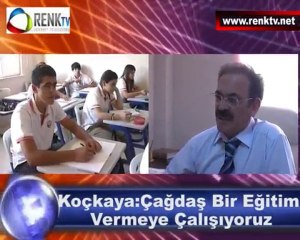 Koçkaya:Çağdaş Bir Vermeye Çalışıyoruz