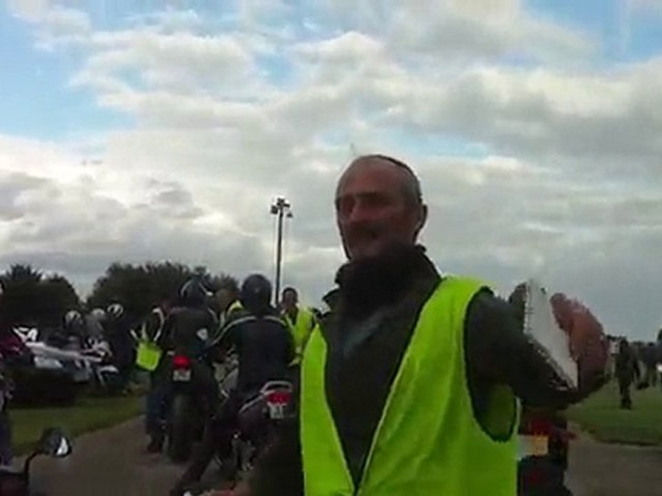 arrivée SAINT MAULVIS