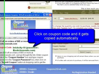 Book Closeouts Discount Coupons -Coupons2grab