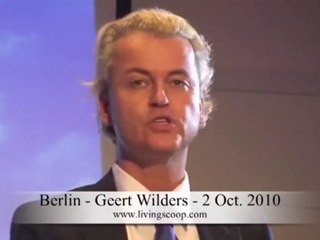 Geert Wilders - Berliner Rede vom 02.10.2010 Teil 1