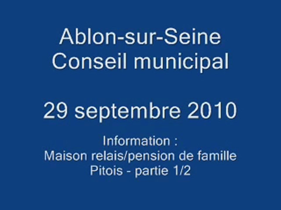 CM 29 sept. 2010 Pitois 1/2