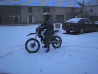 Moto + Neige = Glisse