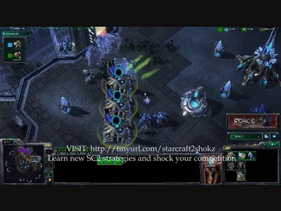 StarCraft 2 Gameplay Zerg Aggressive Roach Play - ...