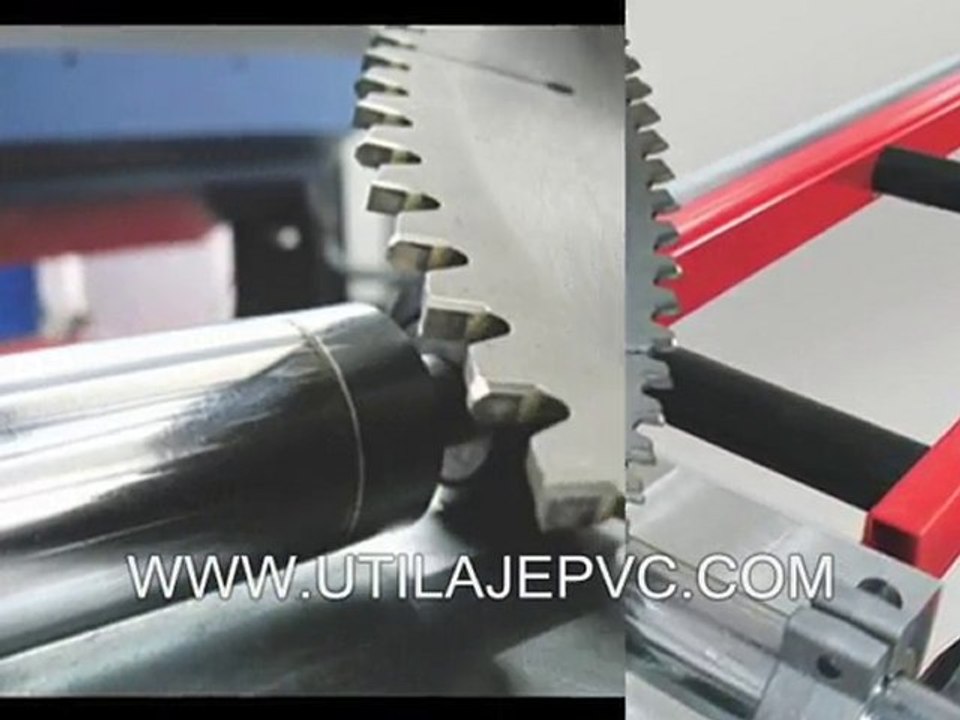 Utilaje pvc Masina de taiat la doua capete WZ113