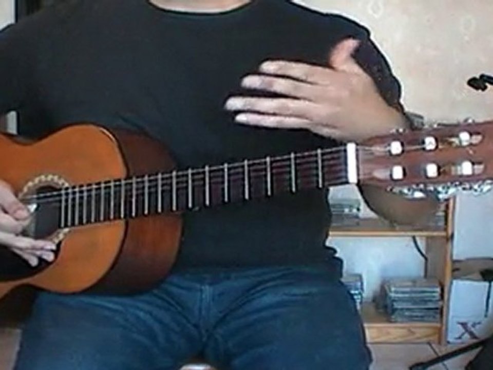 Une façon d'accompagner Clandestino Manu Chao à la guitare