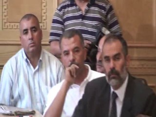 كلمة عمر حجيرة  رئيس المجلس تضامنا مع مصطفى سلمة