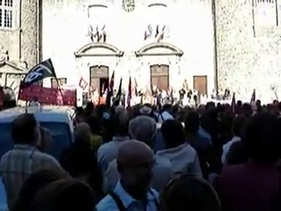 NPA Manifestation du 2 octobre 2010 Aubenas sud Ardèche