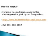 Boulder Gutter Cleaning-Gutter Cleaning Service in Boulder