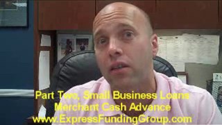 Part 2,  Small Business Loans in Denver, Boise and Boulder.