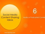 Social Media Content Sharing Ideas