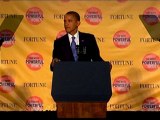 Obama jokes as presidential seal falls off lectern
