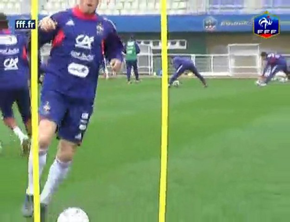 France-Roumanie : La vidéo de l'entraînement