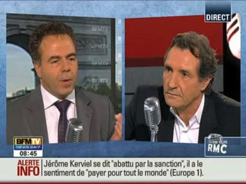 Luc Chatel sur BFM TV - 06.10.2010