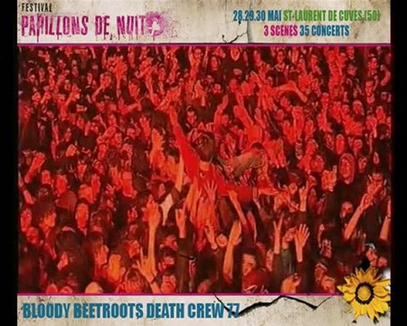 Bloody Beetroots Death Crew 77 live @ Papillons de Nuit fest