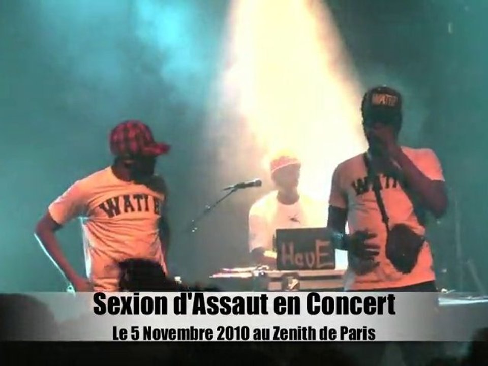 Sexion d'assaut en live avec Waty By Night