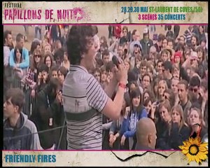 Friendly Fires live @ Papillons de Nuit festival