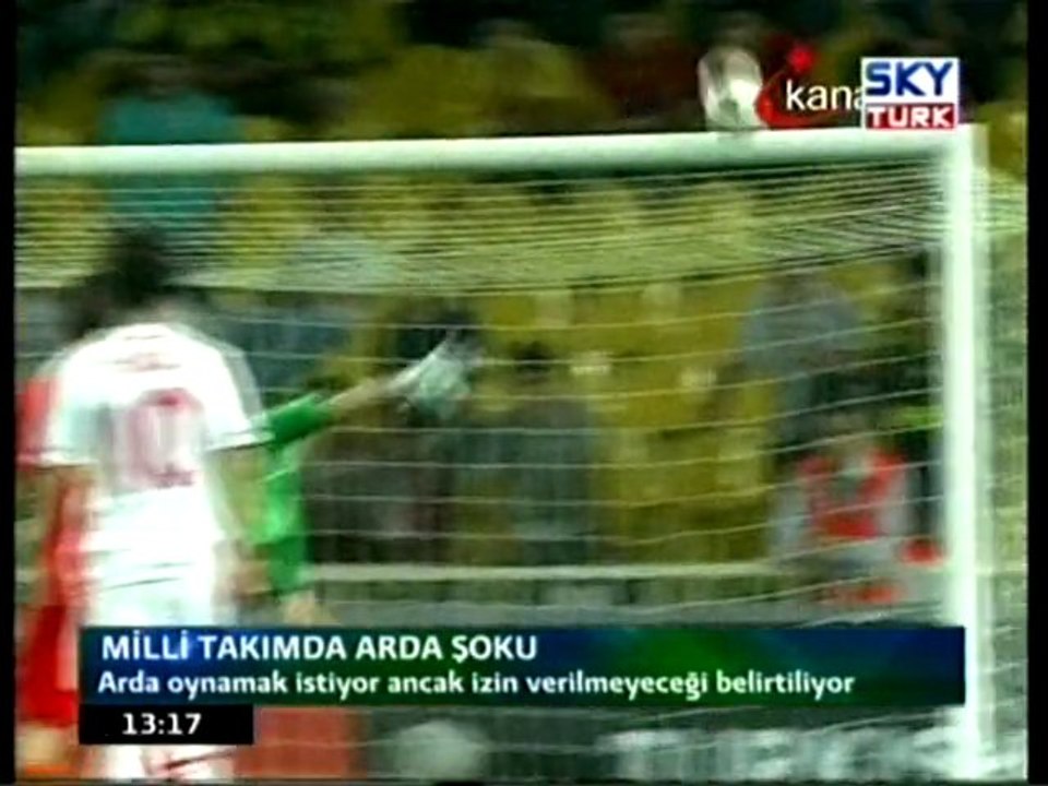 Milli Takımda Arda Şoku