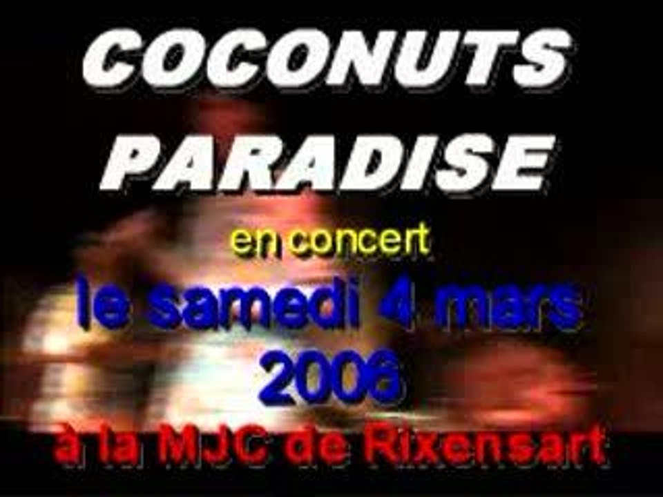 COCONUTS PARADISE sans nom LIVE