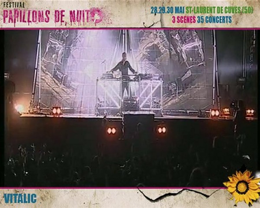 Vitalic live @ Papillons de Nuit festival