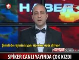 spiker canlı yayında sıyırdı