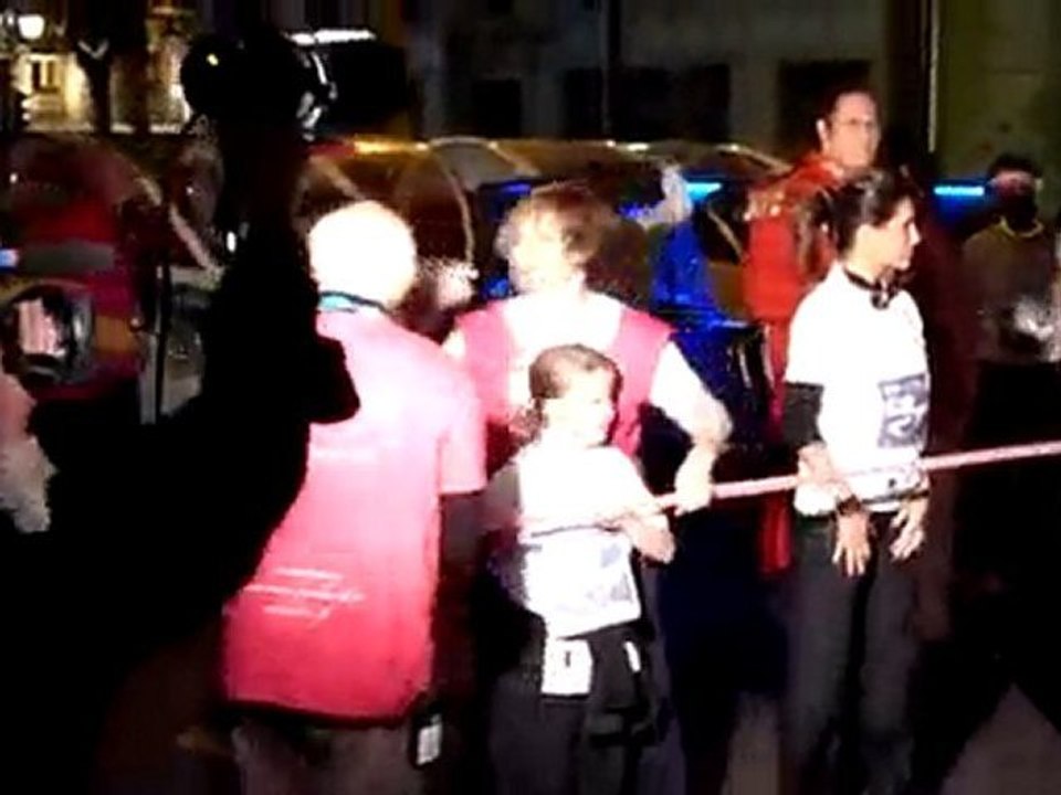 Départ de la Course Nocturne - Course de Vies