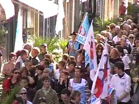 VESOUL : MANIFESTATION CONTRE LES RETRAITES