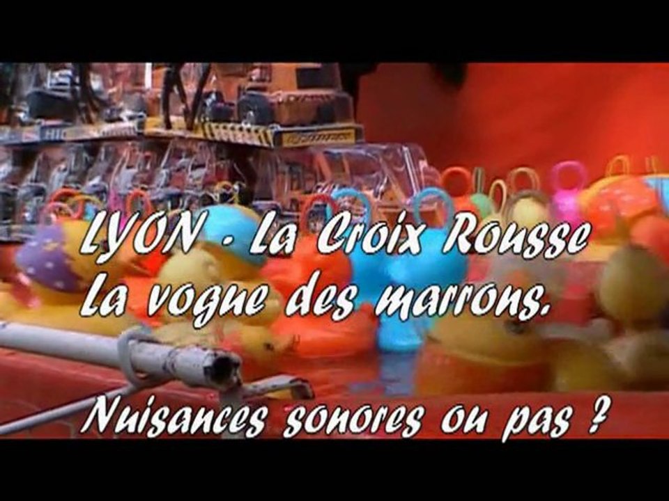Lyon - Fête des marrons ou faites du bruits ?