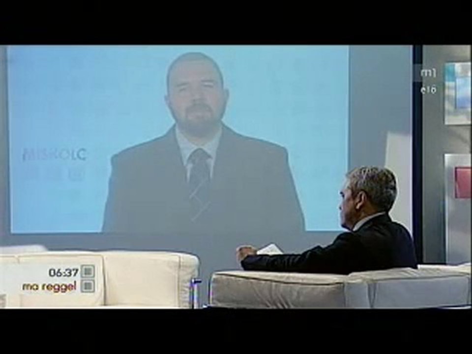 Fülöp Erik - 2010. október 4, MTV - Ma reggel