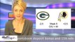 Packers vs Redskins Free NFL Online Sportsbook Odds