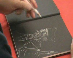 Festival Abracadabulles 2010, dédicace Loth.