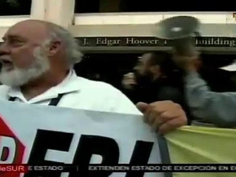 Pacifistas de EE.UU. exigen al gobierno cese al hostigamiento y espionaje