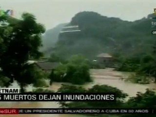 Quince muertos por lluvias en Vietnam