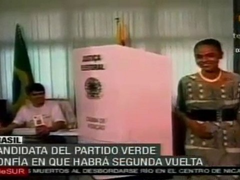 Cierran centros de votación en Brasil, opositores confían en lograr segunda vuelta