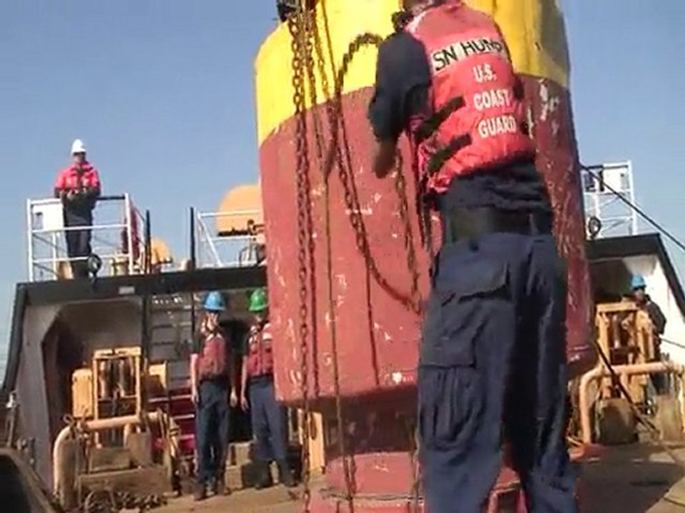 Buoy marks the spot for Blue Angels