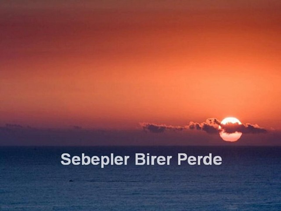Sebepler birer perde