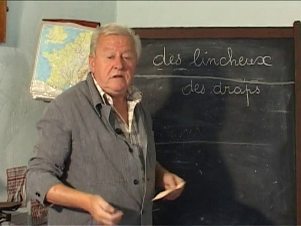 Leçon de Patois Chti de Guy Dubois "lincheux" Télé Gohelle