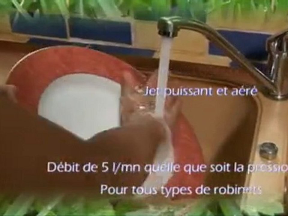 Economies d'eau robinet - Mousseurs économiseurs d'eau