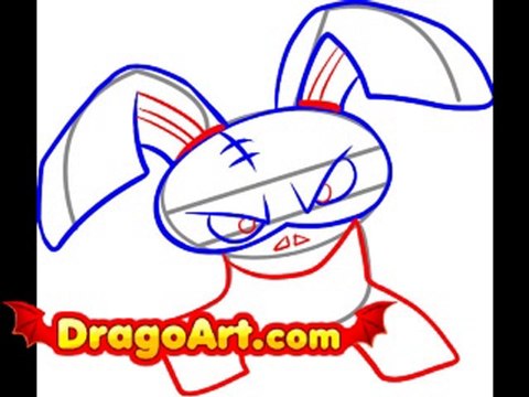 How To Draw Jumpy Ghostface, step by step