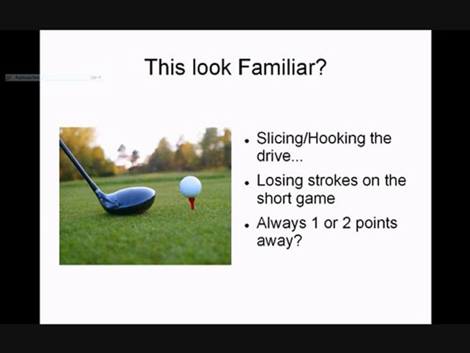 Simple Golf Swing