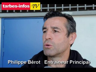 Avant Carcassonne Tarbes, interview de Philippe Bérot