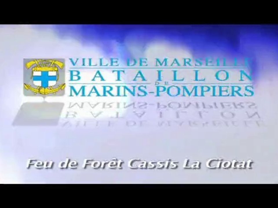 BMPM: Feu de forêt à Cassis et La Ciotat