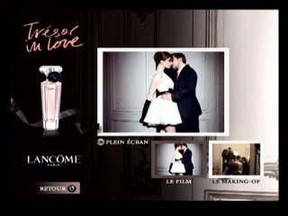 Campagne interactive Lancome sur l'IP TV d'Orange