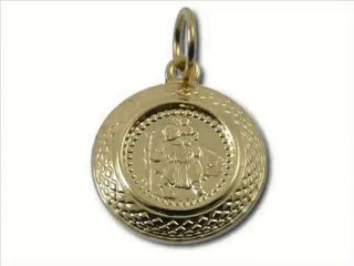 Amazing Silver & Gold St Christopher Pendants and Medals