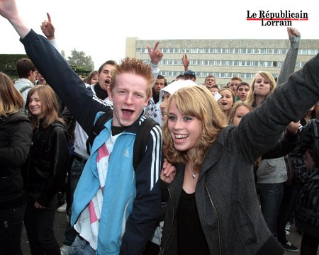 Moselle : les lycéens contre la réforme des retraites