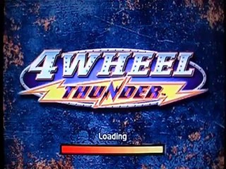 First Level - Test - 4 Wheel Thunder - Dreamcast