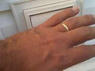 Clogged Dryer Vent on Charlotte Home Inspection