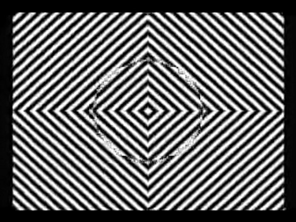 60 sn. ye boyunca ortaya baq ve sonra kafanı duvara çevir !